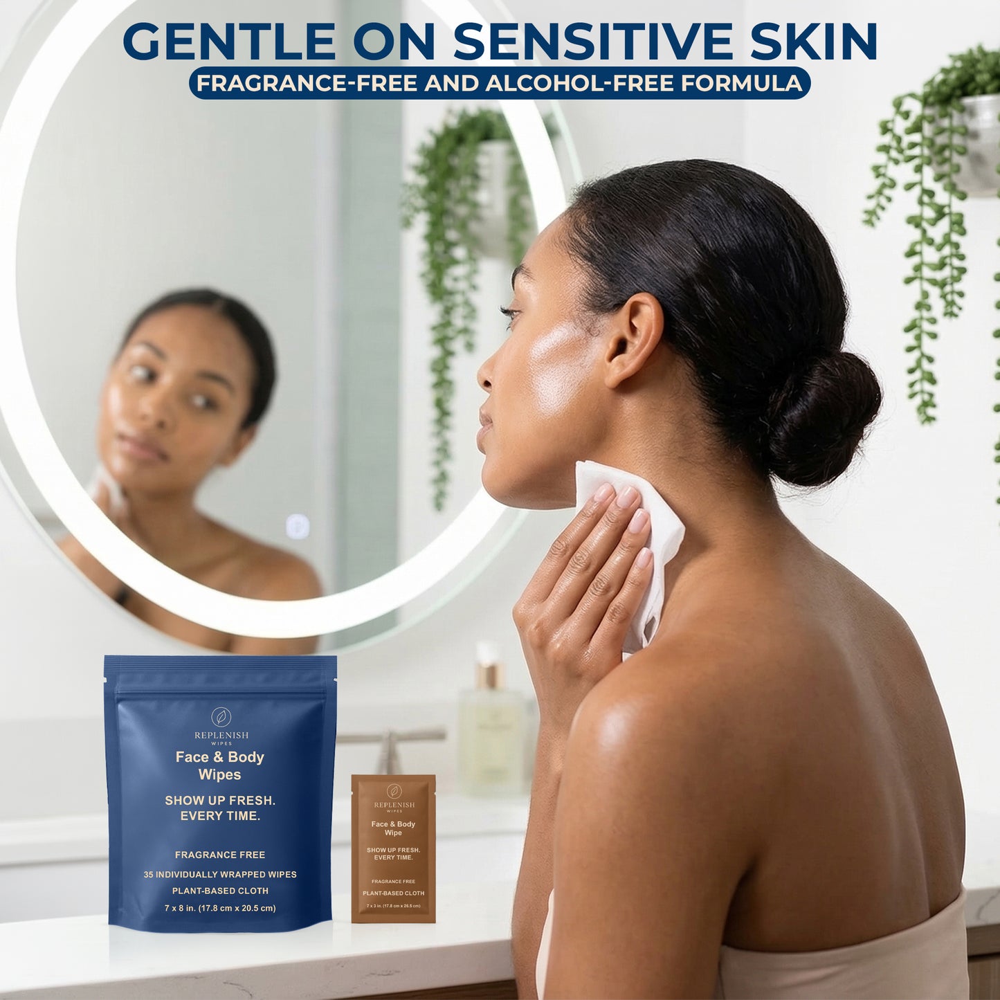 Replenish Wipes — Luxury Face + Body Wipes