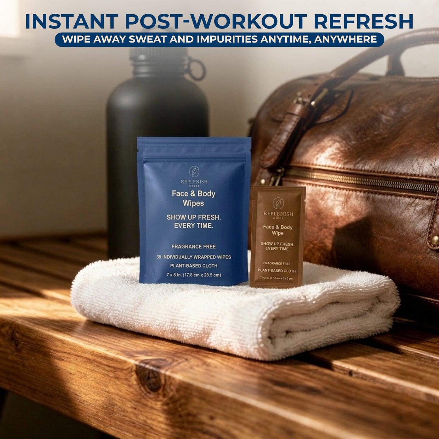 Replenish Wipes — Luxury Face + Body Wipes