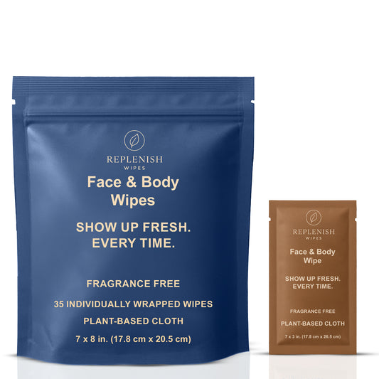 Replenish Wipes — Luxury Face + Body Wipes